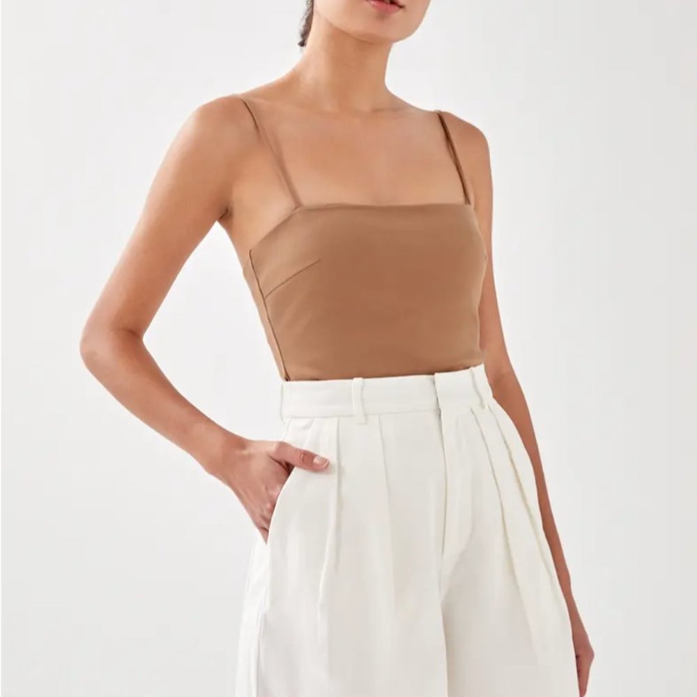 Love, Bonito Jaelia Regular Padded Camisole Khaki XXSP (new with tag)